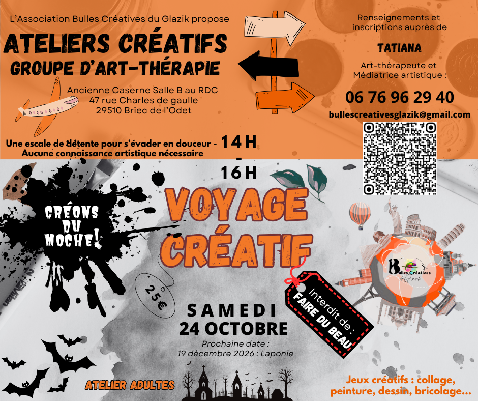 Affiche atelier créatif : MOCHE